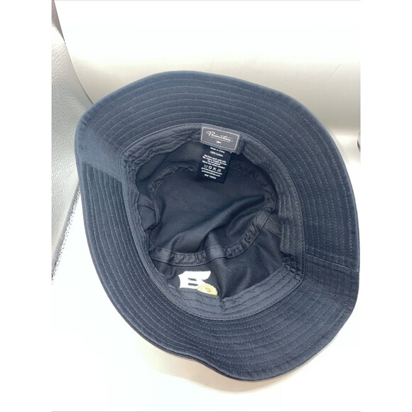 Primitive Skateboarding Bucket Hat Black Sun Flower Embroidered OSFA NWOT - Picture 5 of 6